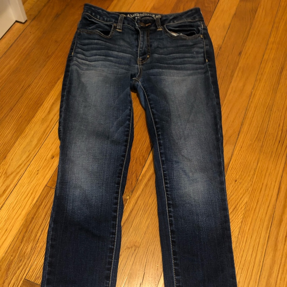 American Eagle Hi Rise Jeggings Size 4 Short